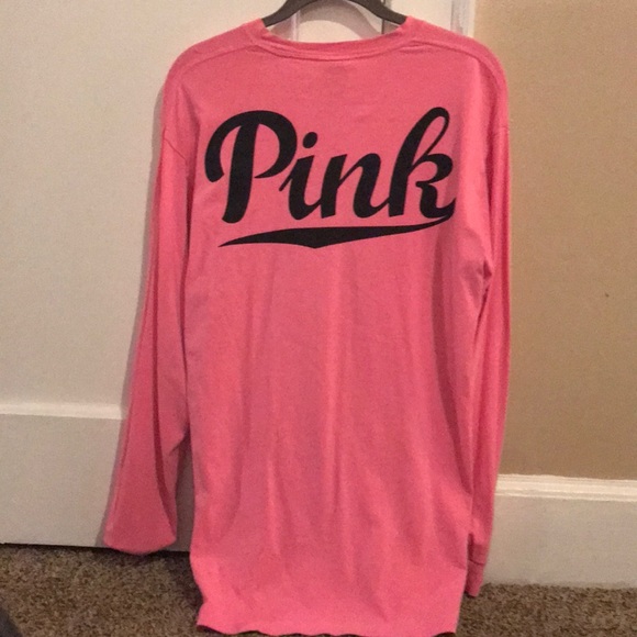 Pink long sleeve with pocket - Picture 2 of 2